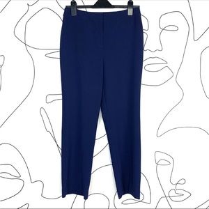 St. John Straight Leg Pants - Deep Blue